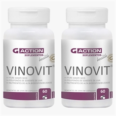 VINOVIT  60 cápsulas ( 02 frascos ) Gaction